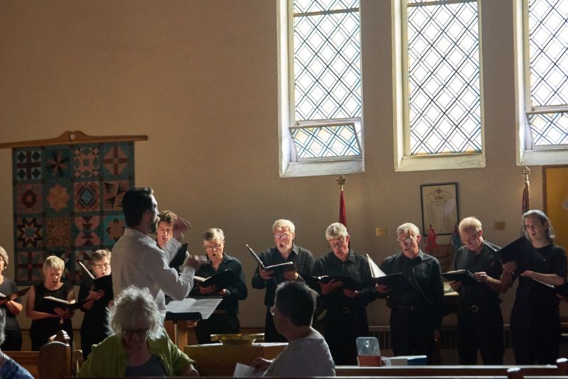 Ottawa Choral Workshops performance.